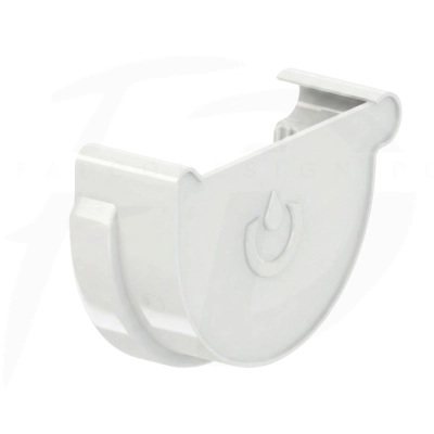 Denko lewe PVC ⌀ 100 firmy KROP kolor biały